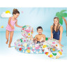 Бассейн надувной INTEX «Фрукты» 59460 с кругом и мячом, от 3 лет