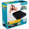 Надувной матрас INTEX Pillow Rest Classic Fiber-Tech 64150, 152×203×25 см, со встроенным насосом